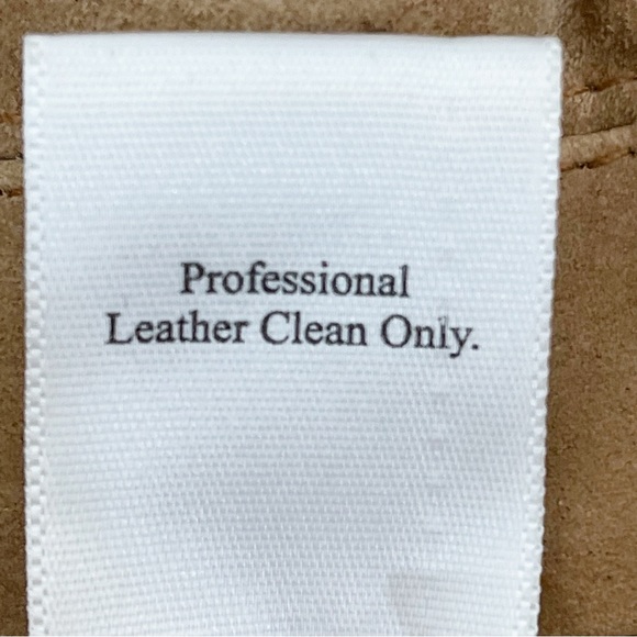 Coldwater Creek Brown Suede Laser-Cut Vest - Picture 6 of 6